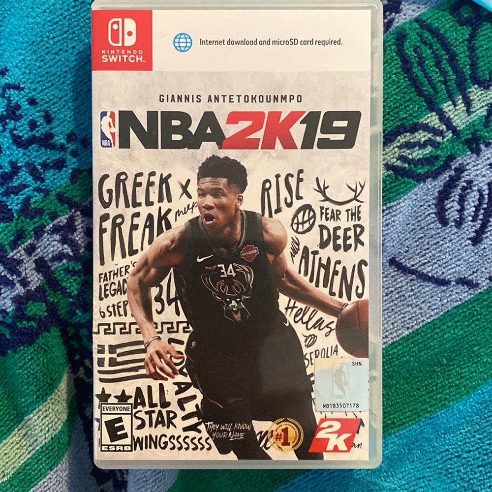 Nintendo switch NBA2K19